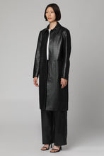 Load image into Gallery viewer, Leather coat