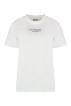 Load image into Gallery viewer, Cotton crew-neck T-shirt