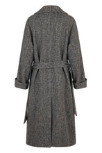 Load image into Gallery viewer, Long double-breasted coat