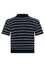 Load image into Gallery viewer, Striped cotton polo