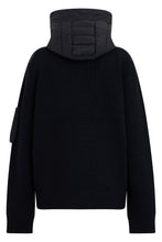 Load image into Gallery viewer, Padded jacket with knit sleeves