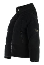 Load image into Gallery viewer, Hooded vegan fur jacket