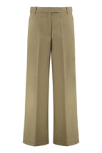 Load image into Gallery viewer, Trousers in wool gabardine