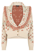 Load image into Gallery viewer, Short cardigan in a wool and cashmere blend