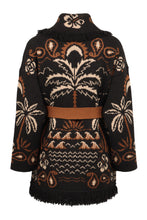 Load image into Gallery viewer, Cardigan Glimpse Of Eden in jacquard knit