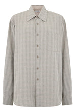 Load image into Gallery viewer, Striped shirt in mixed cotton linen