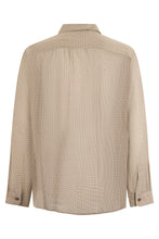 Load image into Gallery viewer, Checkered silk and cotton shirt