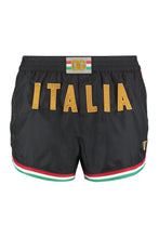 Load image into Gallery viewer, Logo print swim shorts