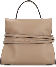 Load image into Gallery viewer, Moschino Tie Me Small leather handbag