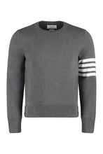 Load image into Gallery viewer, Cotton crew-neck sweater