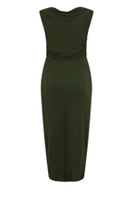 Load image into Gallery viewer, Long dress with draping