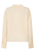 Load image into Gallery viewer, Blouse with collar and ribbon