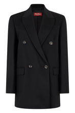 Load image into Gallery viewer, Double-breasted wool blazer