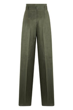 Load image into Gallery viewer, High-waisted pants with belt