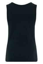 Load image into Gallery viewer, Top with ribbing and embroidery