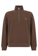 Load image into Gallery viewer, Cotton sweatshirt with zip collar