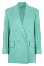 Load image into Gallery viewer, Unlined double-breasted blazer