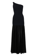 Load image into Gallery viewer, Long one-shoulder dress