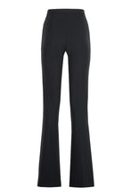 Load image into Gallery viewer, Crepe wide-leg trousers
