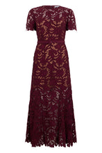 Load image into Gallery viewer, Long dress with floral pattern