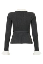 Load image into Gallery viewer, Ribbed knit cardigan