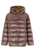 Load image into Gallery viewer, Puffer jacket with hood