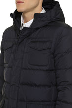 Load image into Gallery viewer, Hooded nylon down jacket