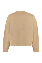 Load image into Gallery viewer, Logo detail cotton sweatshirt