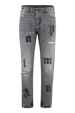 Load image into Gallery viewer, 5-pocket straight-leg jeans