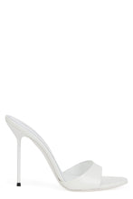 Load image into Gallery viewer, Lidia mules in white patent