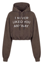 Load image into Gallery viewer, Short hoodie with print