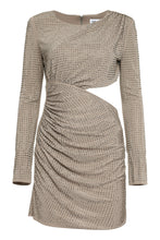 Load image into Gallery viewer, Rhinestone jersey dress