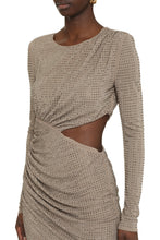 Load image into Gallery viewer, Rhinestone jersey dress
