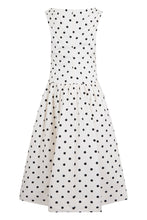 Load image into Gallery viewer, Polka dot midi dress