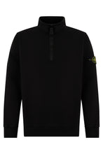 Load image into Gallery viewer, Cotton sweatshirt with zip collar