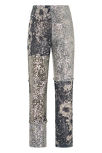 Load image into Gallery viewer, Patchwork trousers with sequins