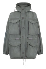 Load image into Gallery viewer, Oversized Parka in Technical Cotton