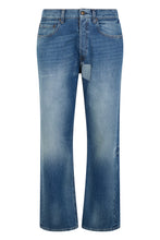 Load image into Gallery viewer, Light blue denim casual pants