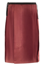Load image into Gallery viewer, Satin midi skirt