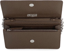 Load image into Gallery viewer, Four Stitches leather wallet on chain