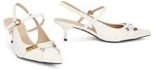 Load image into Gallery viewer, Leather slingback sandal