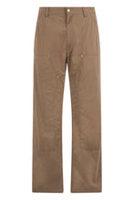 Load image into Gallery viewer, Straight cotton pants