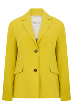 Load image into Gallery viewer, Single-breasted linen blazer