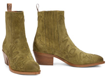 Load image into Gallery viewer, Cowboy boots in suede