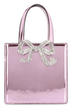 Load image into Gallery viewer, Bow leather mini handbag