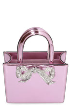 Load image into Gallery viewer, Bow leather mini handbag