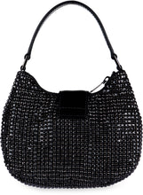 Load image into Gallery viewer, Diamante Crescent Bow Handbag