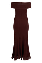 Load image into Gallery viewer, Long dress with lace inserts