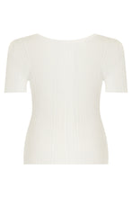 Load image into Gallery viewer, Top with wide neckline and lace