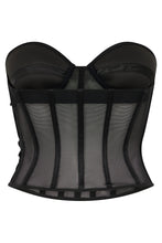Load image into Gallery viewer, Top corset in a mix of polyamide and elastane